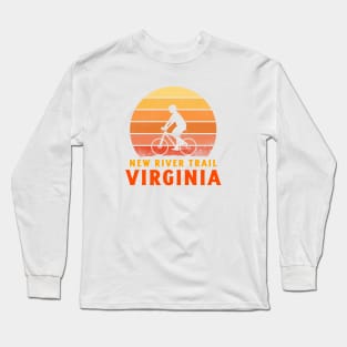 New River Trail, Virginia Long Sleeve T-Shirt